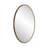 CAVINAS Retro Bathroom Mirror,Antique Silver Vanity Mirror,Wall Mirror with Iron Frame,Bathroom and Living Room Decor - 3 of 4