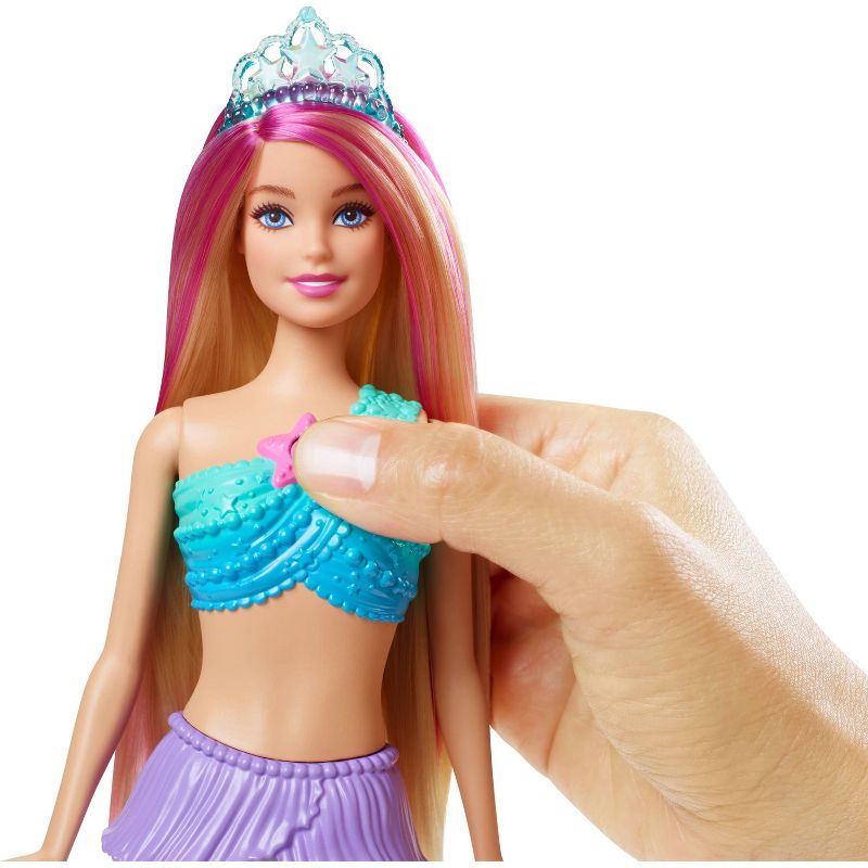 Barbie Dreamtopia Twinkle Lights Mermaid Doll, 4 of 9