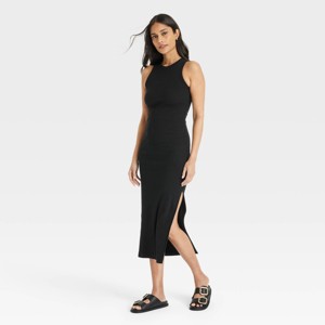 Women's Rib-Knit Maxi Bodycon Dress - Universal Thread™ - 1 of 3
