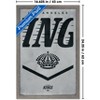 Trends International NHL Los Angeles Kings - Logo 25 Framed Wall Poster Prints - 3 of 4