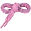 INSPIRE CHIC Flat Colorful Speckled Ink Shoestring Print Shoe Laces for Sneakers 2 Pairs - 2 of 4