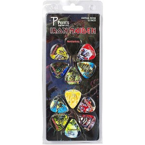 Perri's GUITAR PICKS MED GAUGE IRON MAIDEN ASST 12 Pack - 1 of 3