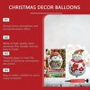 AEELLEEA Christmas Balloons Balloon Standing Santa Claus Reindeer Christmas Tree Event Atmosphere Decoration - 3 of 4