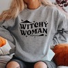 Simply Sage Market Women's Graphic Sweatshirt Witchy Woman Broom - 2 of 4