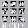 Men's - Disney - Mickey Mouse Animated Grid Long Sleeve Graphic T-Shirt - image 2 of 4