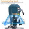 Commercial Stand Mixer With 3 Speeds Adjustable &3 Mixer Attachments, Heavy Duty Stand Mixer With Stainless Steel Bowl and Safety Guard - 4 of 4
