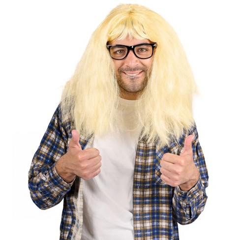 Orion Costumes Blonde Nerd Adult Costume Wig & Glasses - image 1 of 4