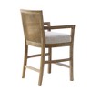 NicBex Rattan Dining Chairs Upholstered Chair Cane Back Counter Stool Suitable for Dining Room, Cream, Natural - 3 of 4