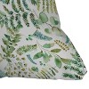 Ninola Design Botanical Collection Square Throw Pillow Green - Deny Designs - image 3 of 4