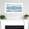 HomeRoots Three Sailboats White Framed Print Wall Art - 2 of 4