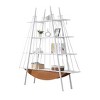 Grungis Decorative Bookshelf with 4-Tier Open Storage Shelves and Drawer,Storage Shelves for Living Room,Bedroom - 4 of 4