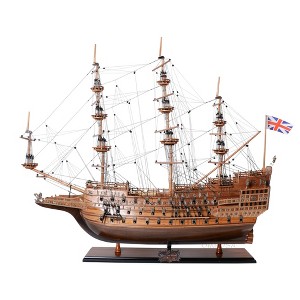 Sovereign of the Seas No Sails – Medium Handcrafted Ship Model By Old Modern Handicrafts - 1 of 4