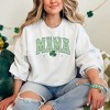 Simply Sage Market Women's Graphic Sweatshirt Lucky Mama Varsity Clover - 2 of 3