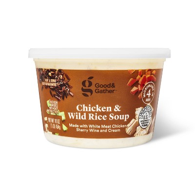 Chicken & Wild Rice Soup - 16oz - Good & Gather™