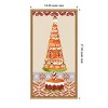 Amanti Art 14"x27" Gingerbread Wonderland II by Melissa Wang Framed Canvas Wall Art Print - 4 of 4