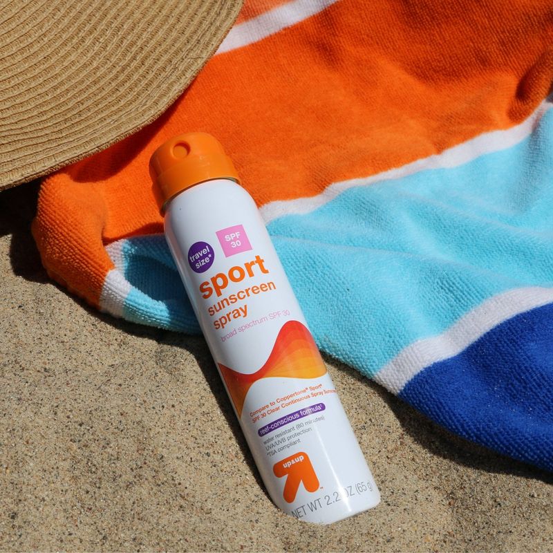 Sport Sunscreen Spray - SPF 30 - 2.2oz - up &#38; up&#8482;, 3 of 6