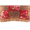C&F Home 14" x 14" Savannah Check Needlepoint Throw Pillow - 3 of 4