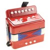 JuzToys Musical Instrument for Toddlers – Accordion Musical Toy for Kids – Red - 2 of 4
