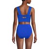 Lands' End Women's Square Neck Midkini Swimsuit Top - 2 of 3