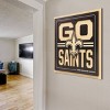 NFL New Orleans Saints Slogan Series Wall Art: MDF Vertical Decorative Garlands - 3 of 4