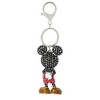 Disney Mickey Mouse Crystal Pavé Bag Charm Keychain – Officially Licensed - 3 of 4