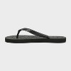Shower Flip Flops Black - Room Essentials™ - 2 of 4