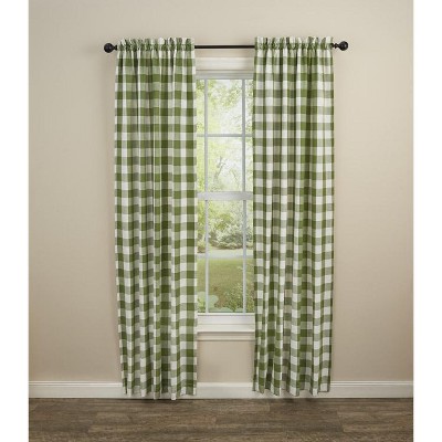 Park Designs Buffalo Check Panels 84"