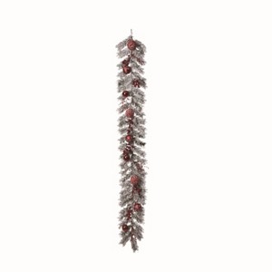 Transpac Artificial Multicolor Christmas Joyful Ornament Garland - 1 of 2