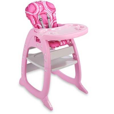 Badger Basket Envee II Baby High Chair with Playtable Conversion