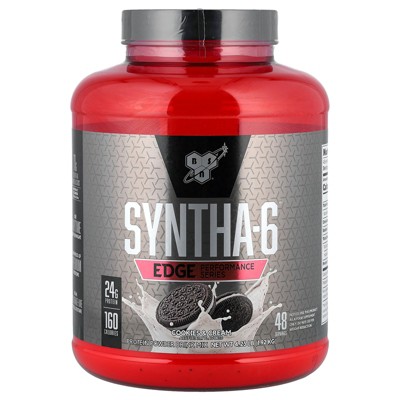 BSN Syntha-6® Edge, Protein Powder Drink Mix, Cookies & Cream, 4.23 lb (1.92 kg)