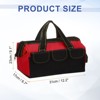 Unique Bargains Oxford Cloth Multi-Purpose Adjustable Strap Organizing Wide Mouth Maintenance Tool Tote - 2 of 4