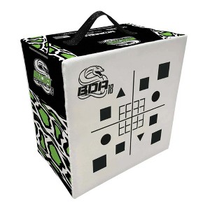 Morrell Targets BOA Compression Archery Target, 18 Inch Weatherproof Foam Block for Compound Bows and Crossbows, Field Points Only, White/Black - 1 of 2