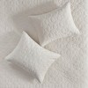 Gracie Mills Gayle 3-Piece Casual Geometric Velvet Quilt Set - 3 of 4