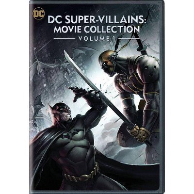 DC Super Villains Movie Collection: Volume 1 (DVD)(2020)