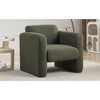 ACEPANO Accent Teddy Armchair with Pillow-Pink - 4 of 4