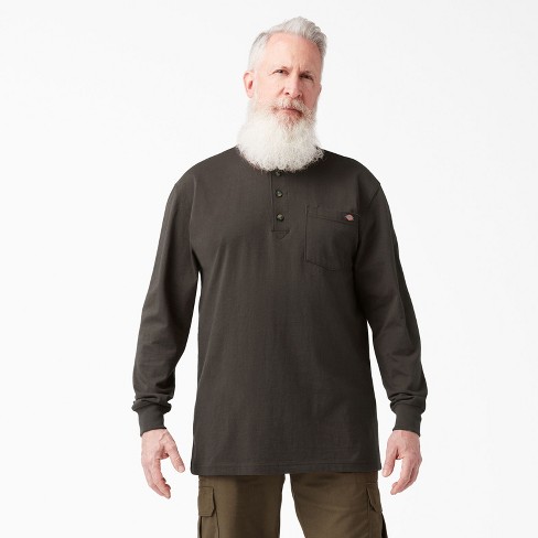 Men's Heavyweight Long Sleeve Henley