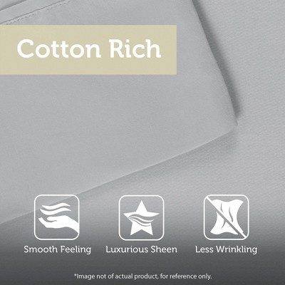 Elsie Blue Floral Cotton Full/Queen Duvet Cover Set