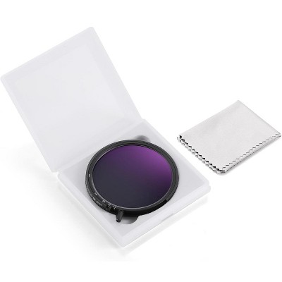 Boersma 67mm True Colors Variable ND Filter ND2-ND32 & CPL, 2 in 1 Adjustable Neutral Density and Circular Polarizing Filter, Multi Coated HD Optical