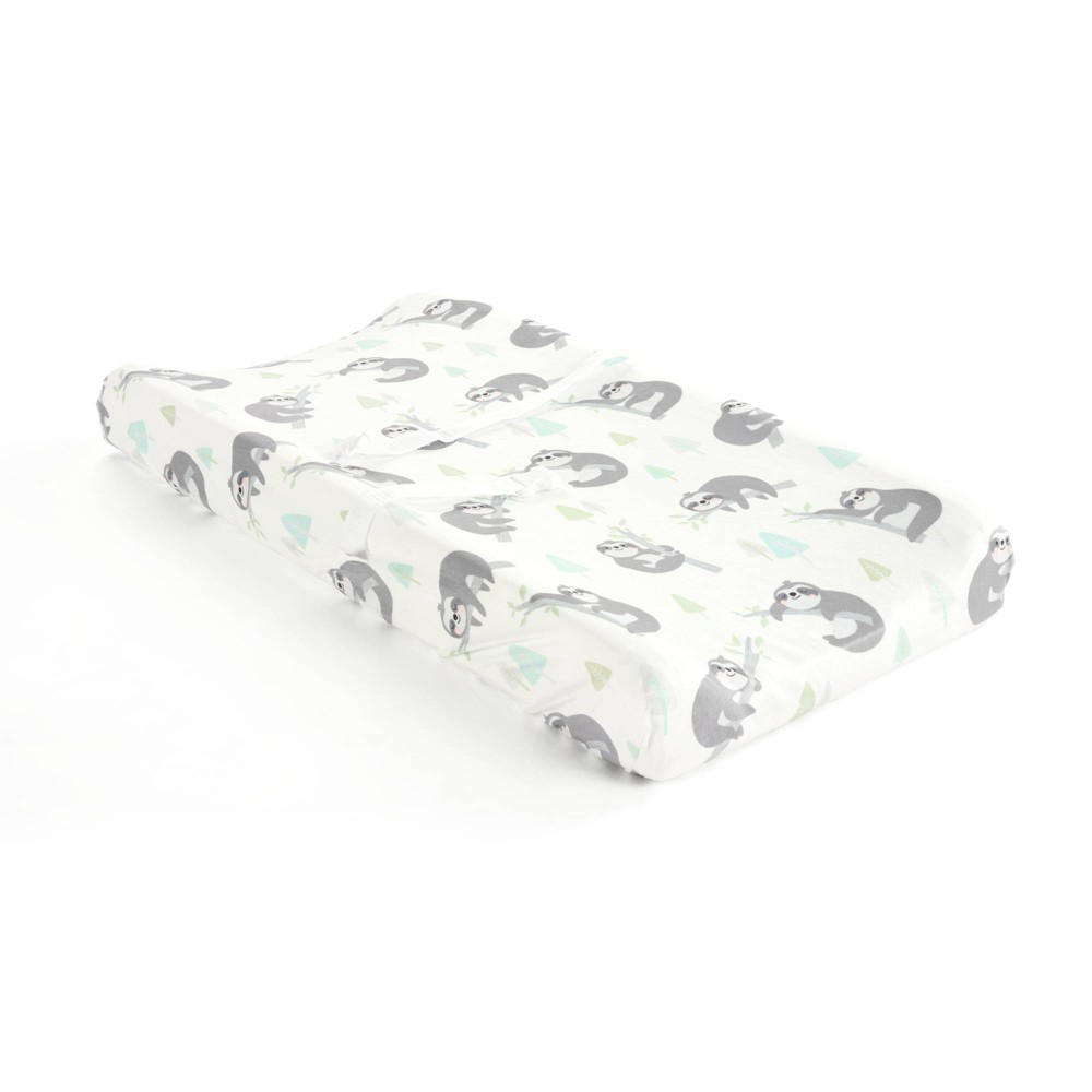 Photos - Changing Table Lush Décor Soft & Plush Changing Pad Cover - Hygge Sloth