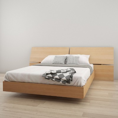 queen platform bed target