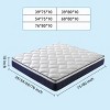 Twin XL Size Memory Foam & Pocket Springs, Medium Firm Hybrid Breathable Mattress in a Box, CertiPUR-US Certified-Coolbibila - 4 of 4