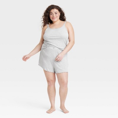 Women's Ribbed Tank Top and Shorts Pajama Set - Colsie™