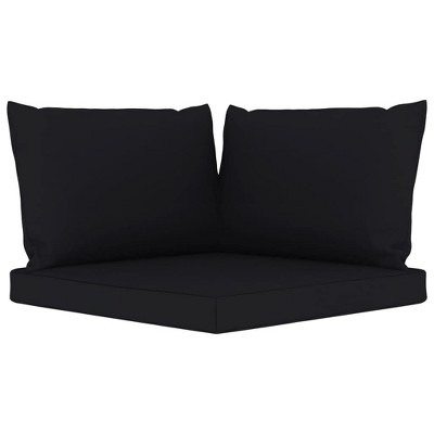 vidaXL Chair Cushion 3 Pcs, Water Repellent Outdoor Pallet Cushion, Seat Cushion Sofa Pad for Garden Patio Furniture
