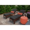 Casual Cushion Solid Sunbrella Fabric 1-Piece Indoor/Outdoor Lumbar Pillow, 22"W x 9"L - 2 of 4