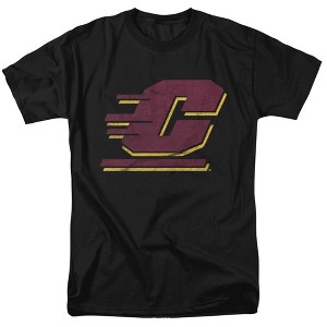Men's Central Michigan University Official Distressed Primary T-Shirt - 1 of 4