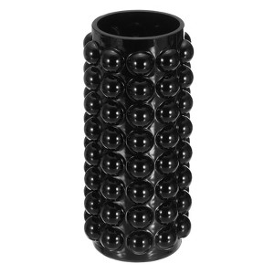 Unique Bargains Ceramics Decorative Bubble Vase Black - 1 of 4