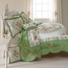 BrylaneHome Ava Oversized Embroidered Cotton Quilt - 3 of 4