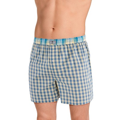 Jockey Men's 100% Cotton Woven 5" Boxer