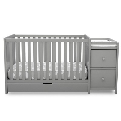 target grey crib