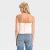 Women's Denim Corset Tube Top - Universal Thread™ - 2 of 3